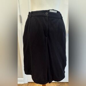 Public School Black Culotte Shorts
